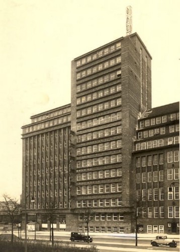 DHV Kontor, Erstes modernes Hochhaus der Stadt Hamburg 1931