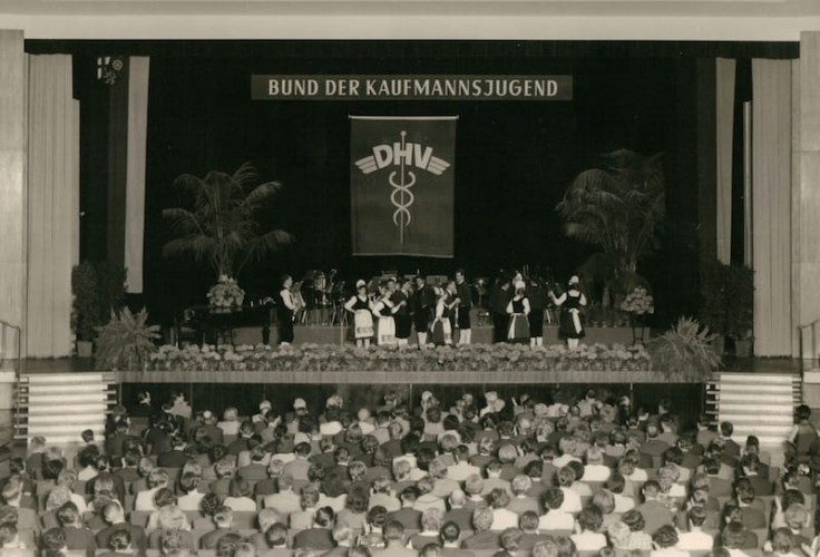 2. Bundesjugendtag der Kaufmannsjugend in Niederlahnstein 1964