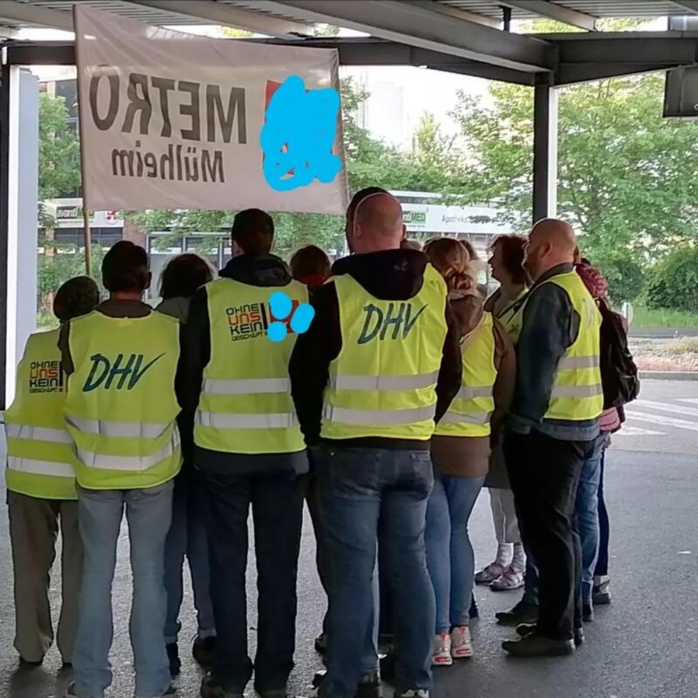 Streik Metro Mülheim